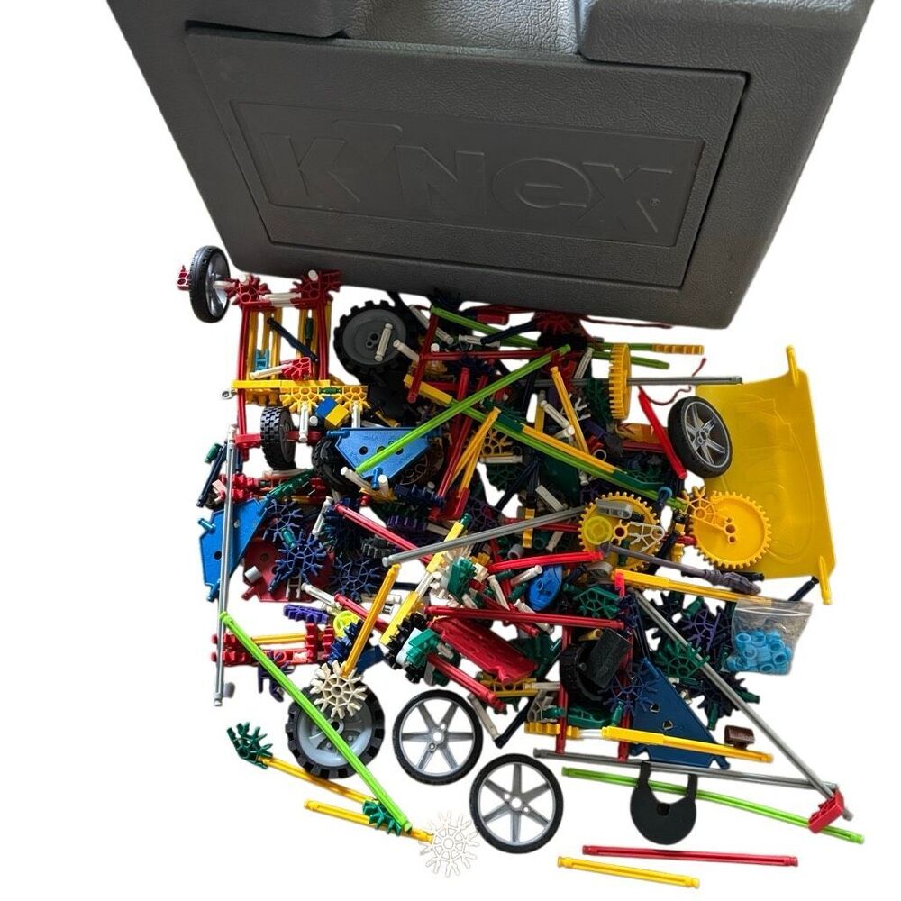 K’NEX Assorted Lot With Gray Carry Case